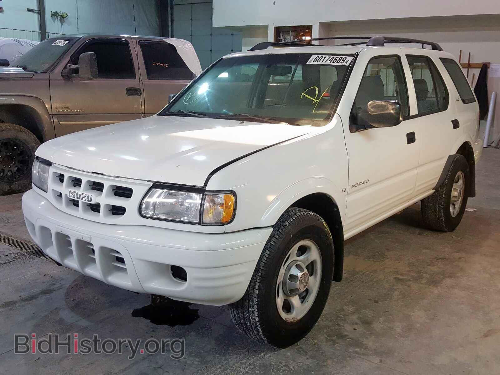2000 ISUZU RODEO S - VIN: 4S2DM58W8Y4329985 - Фото 2