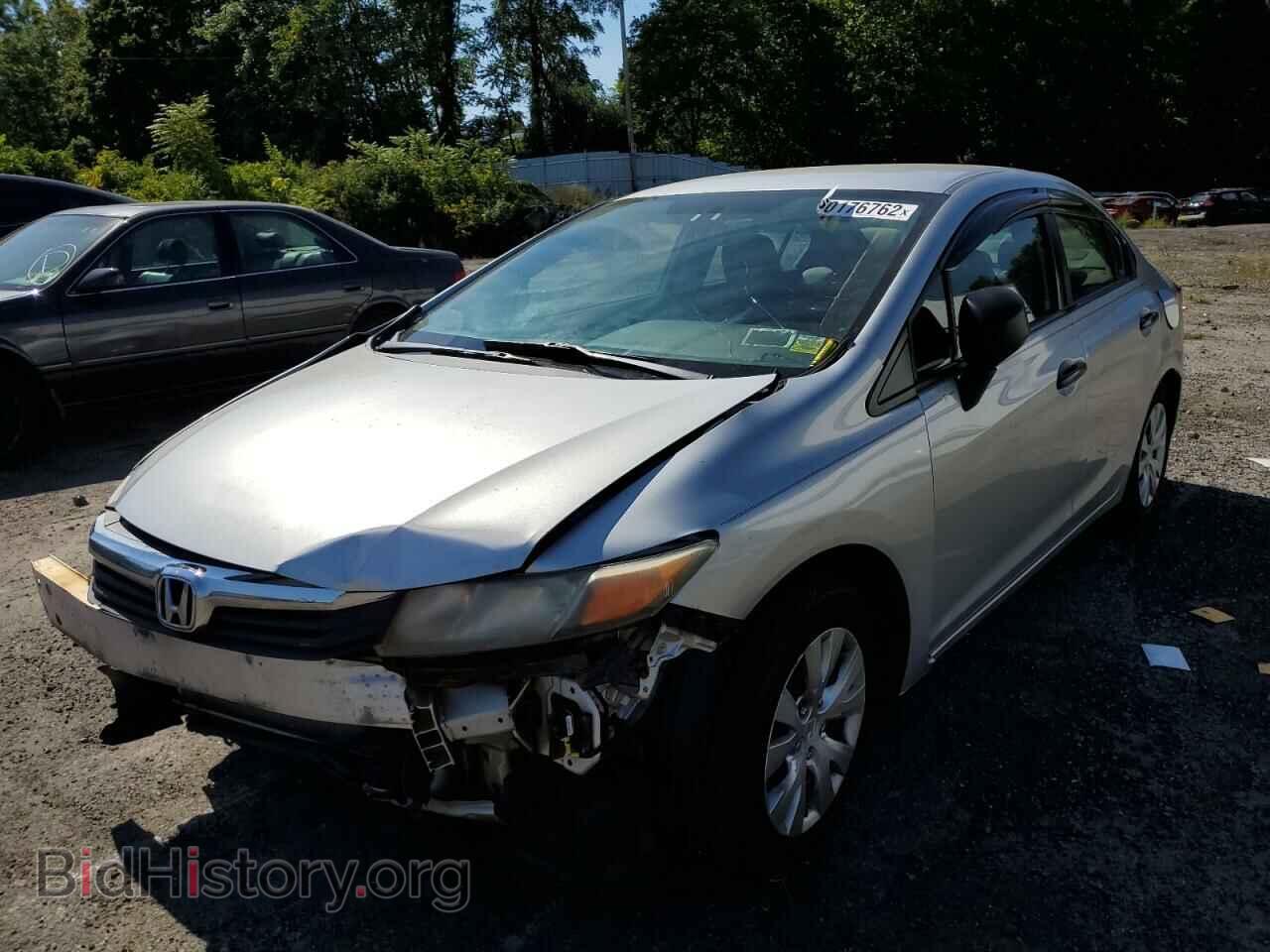 2012 HONDA CIVIC - VIN: 2HGFB2F28CH513698 - Фото 2