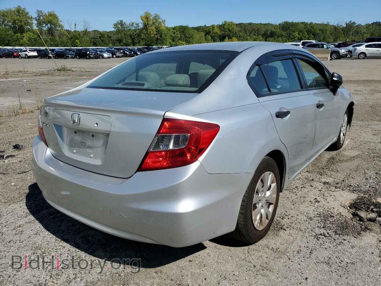 2012 HONDA CIVIC - VIN: 2HGFB2F28CH513698 - Фото 4