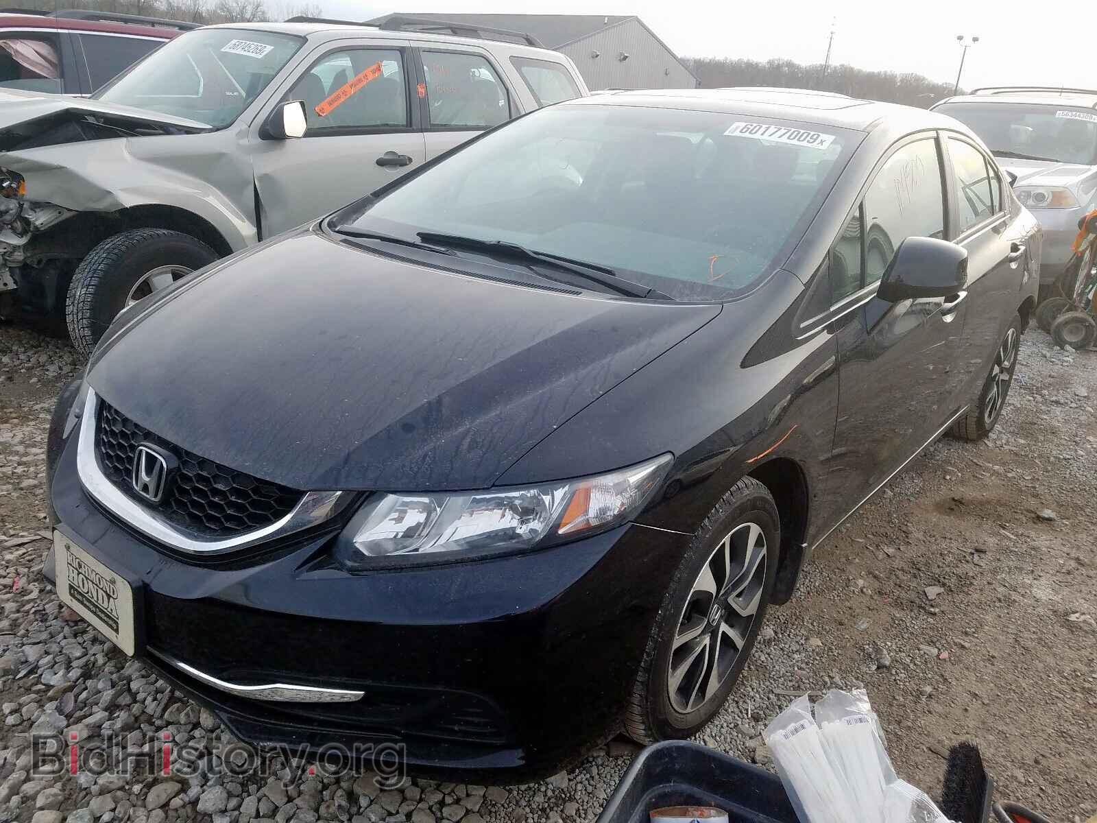 2013 HONDA CIVIC - VIN: 19XFB2F82DE059321 - Фото 2