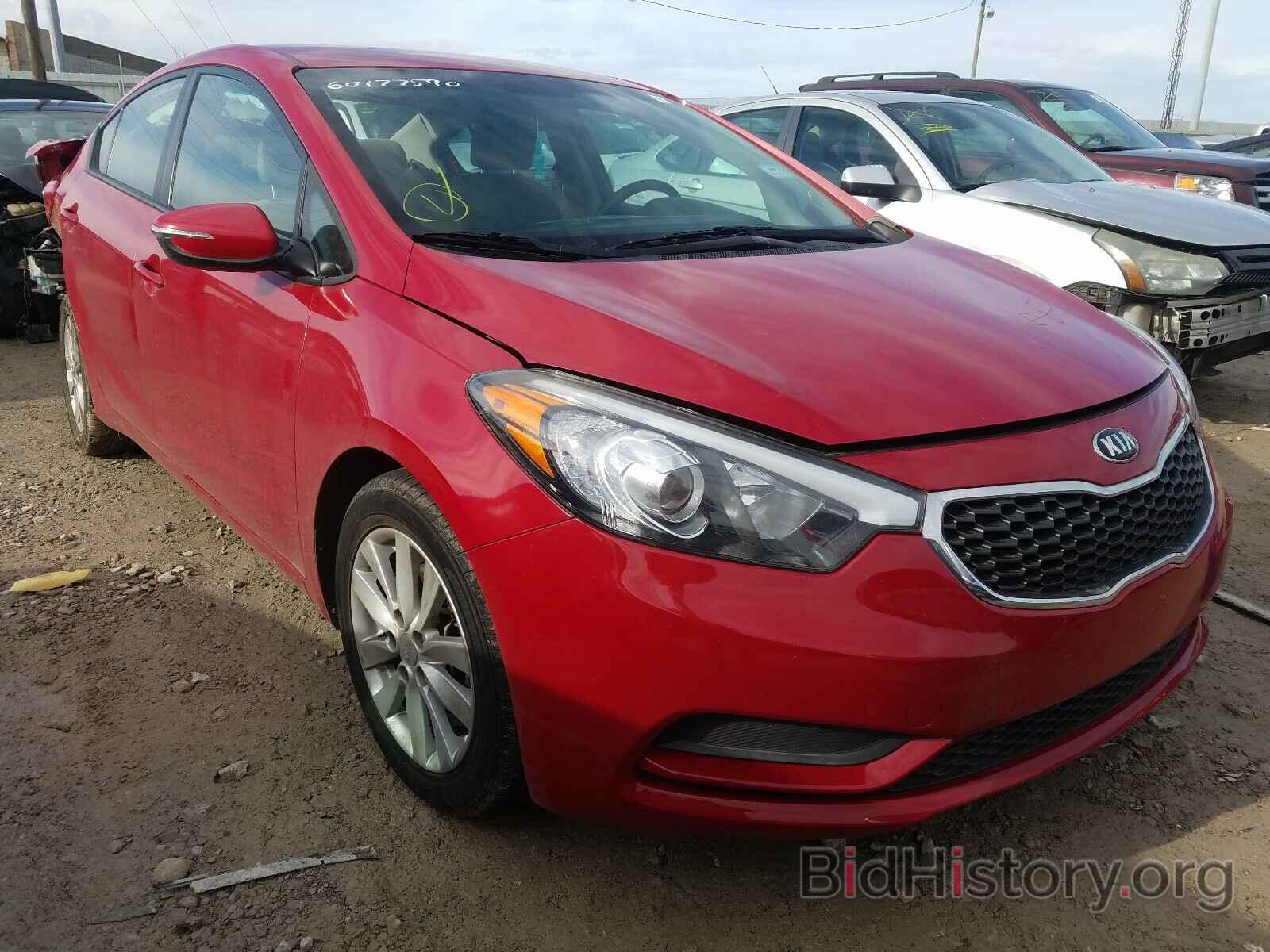 Photo KNAFX4A69G5445735 - KIA FORTE 2016