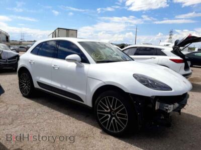 2022 Porsche MACAN, white — VIN WP1AA2A53NLB05529, Copart