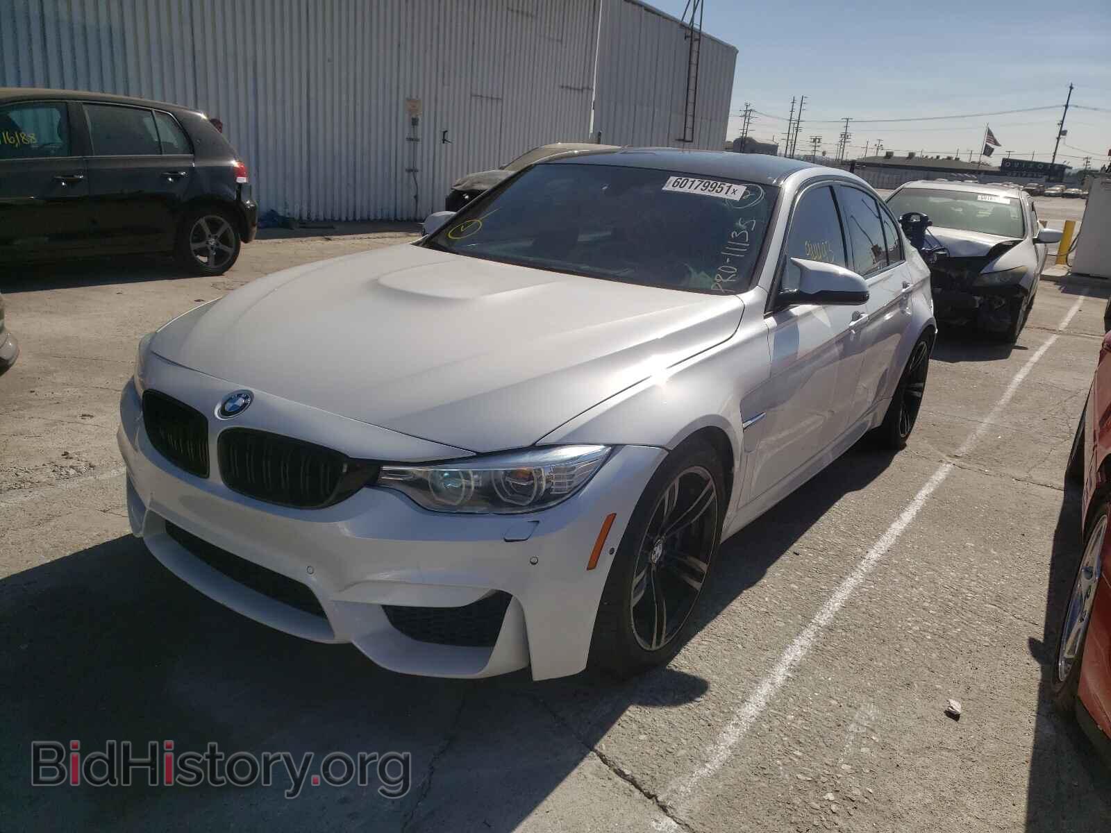 2016 BMW M3 - VIN: WBS8M9C56GP966916 - Фото 2
