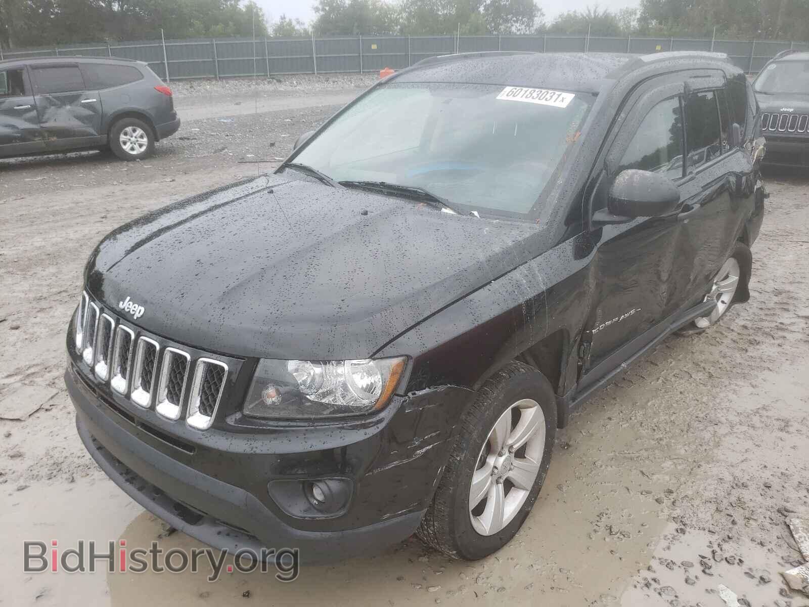 2014 JEEP COMPASS - VIN: 1C4NJCBA2ED536135 - Фото 2