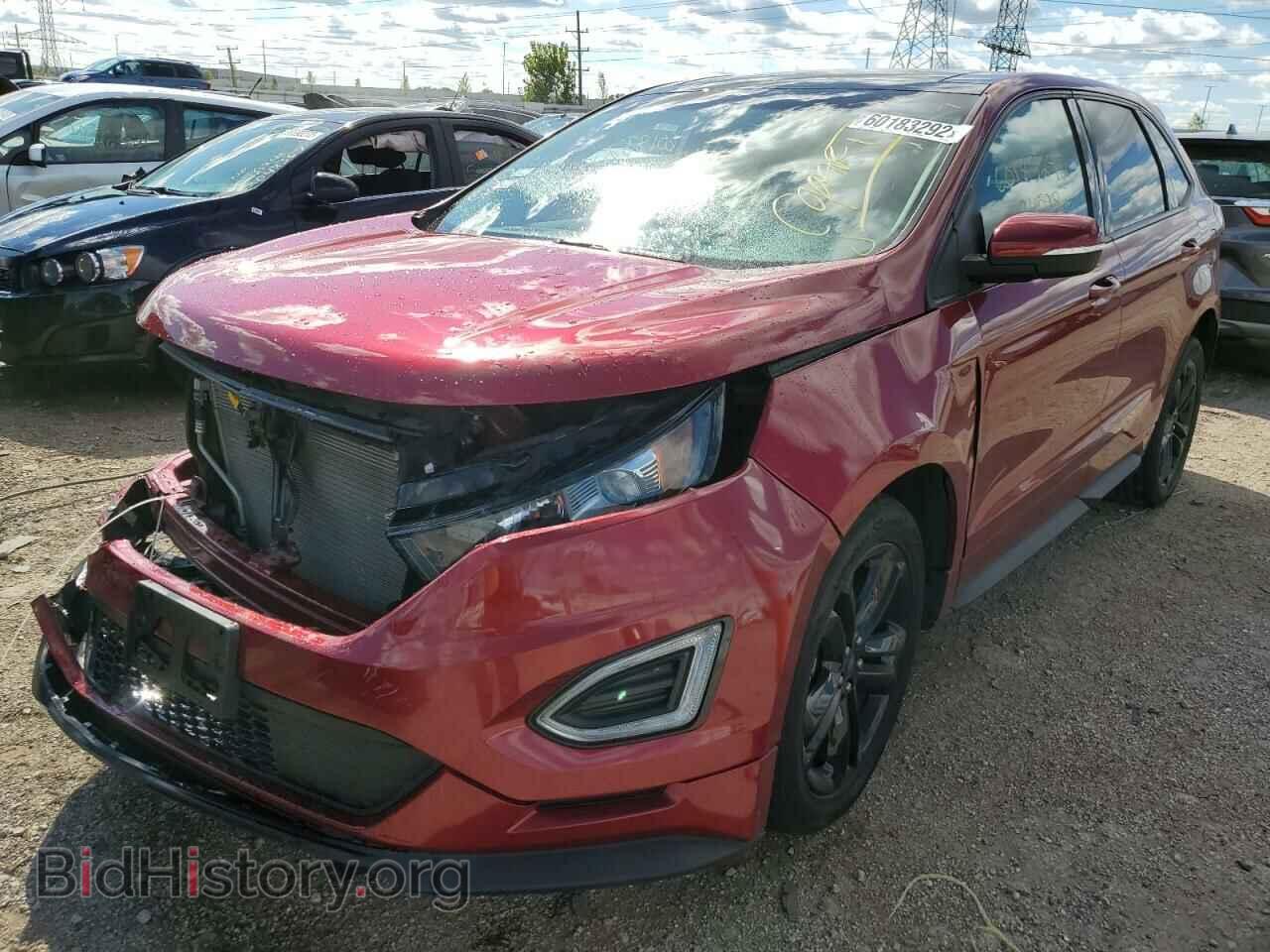 2017 FORD EDGE - VIN: 2FMPK4AP5HBC14760 - Фото 2