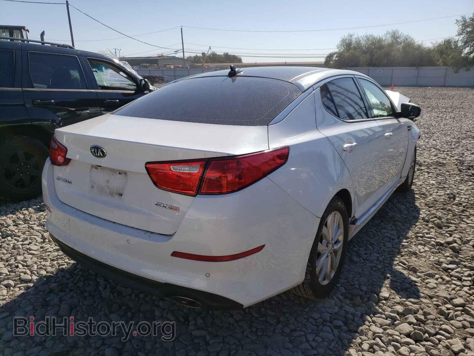 2015 KIA OPTIMA - VIN: 5XXGN4A73FG363600 - Фото 4