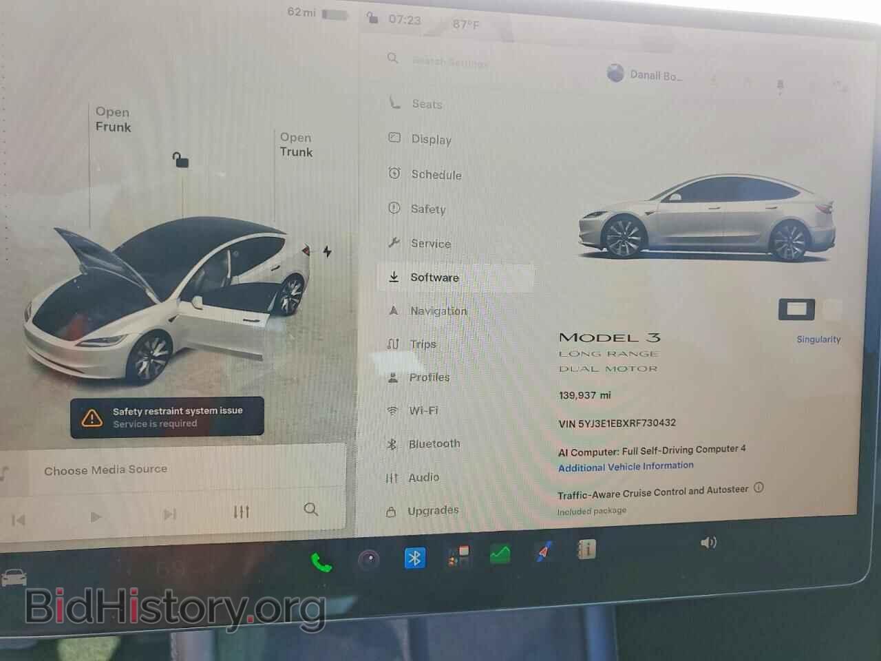 2024 TESLA MODEL 3 - VIN: 5YJ3E1EBXRF730432 - Photo 9