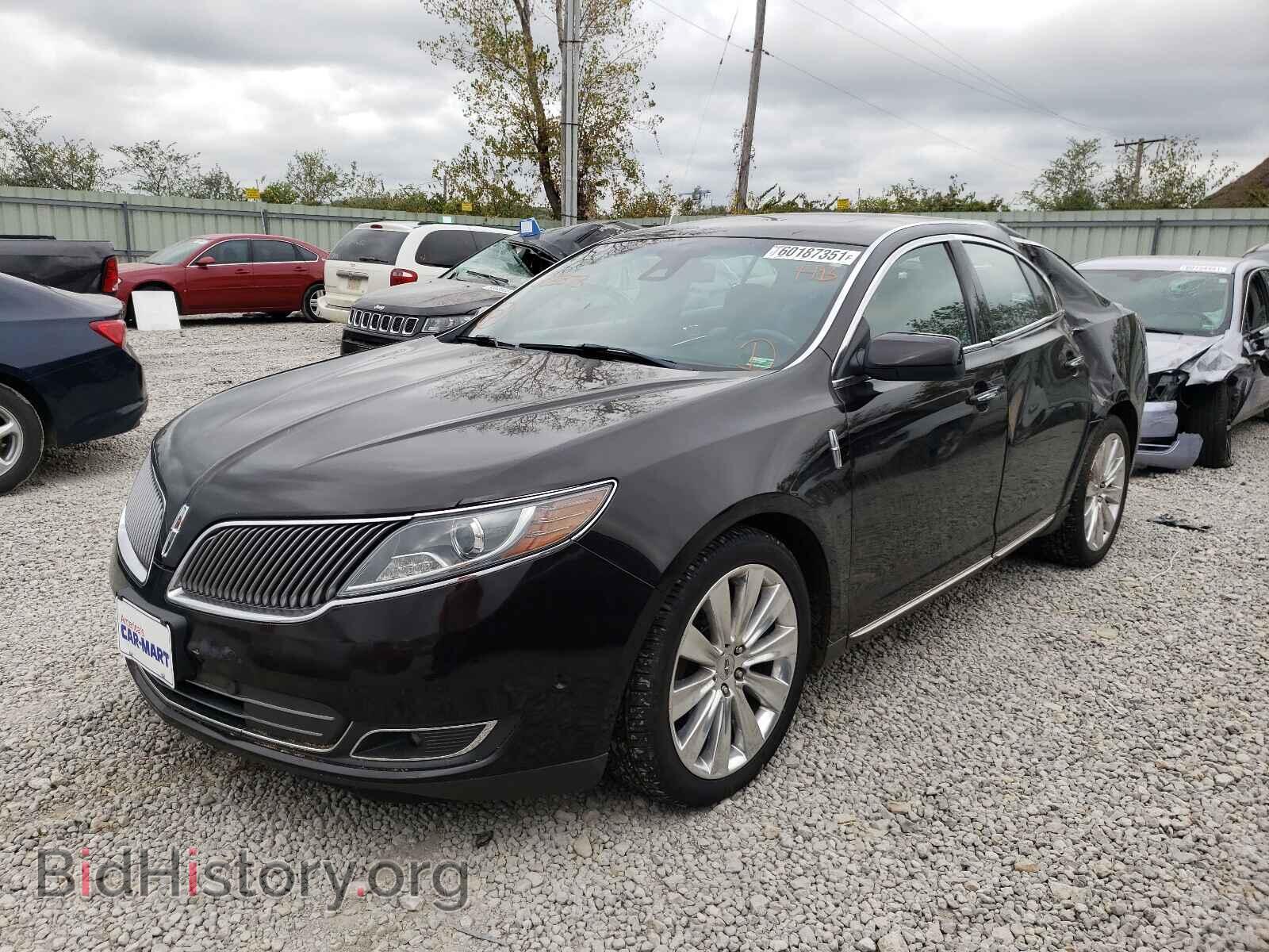 2013 LINCOLN MKS - VIN: 1LNHL9FT3DG603873 - Фото 2