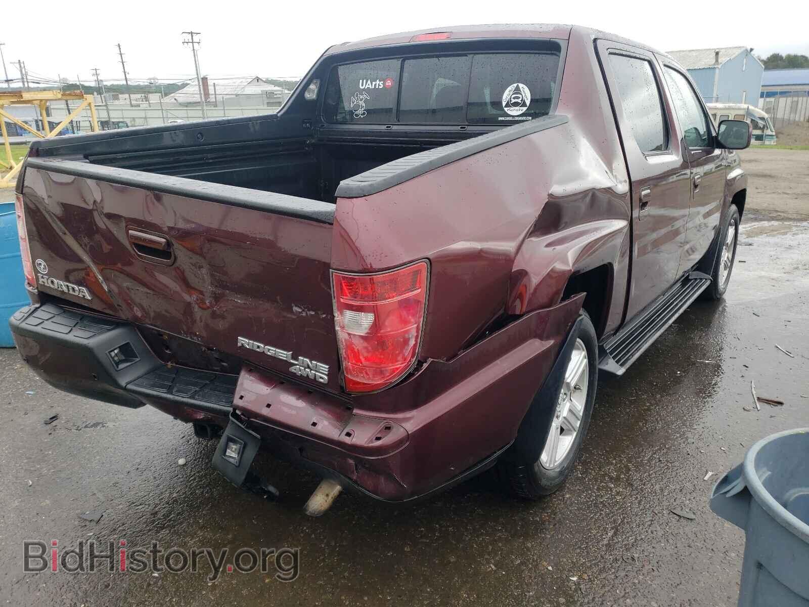 2011 HONDA RIDGELINE - VIN: 5FPYK1F55BB010363 - Фото 4