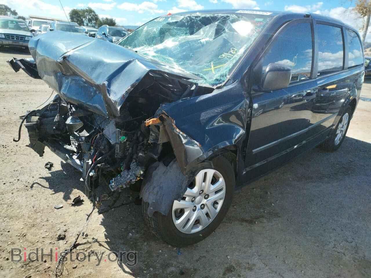 2014 DODGE CARAVAN - VIN: 2C4RDGBG5ER230385 - Фото 2