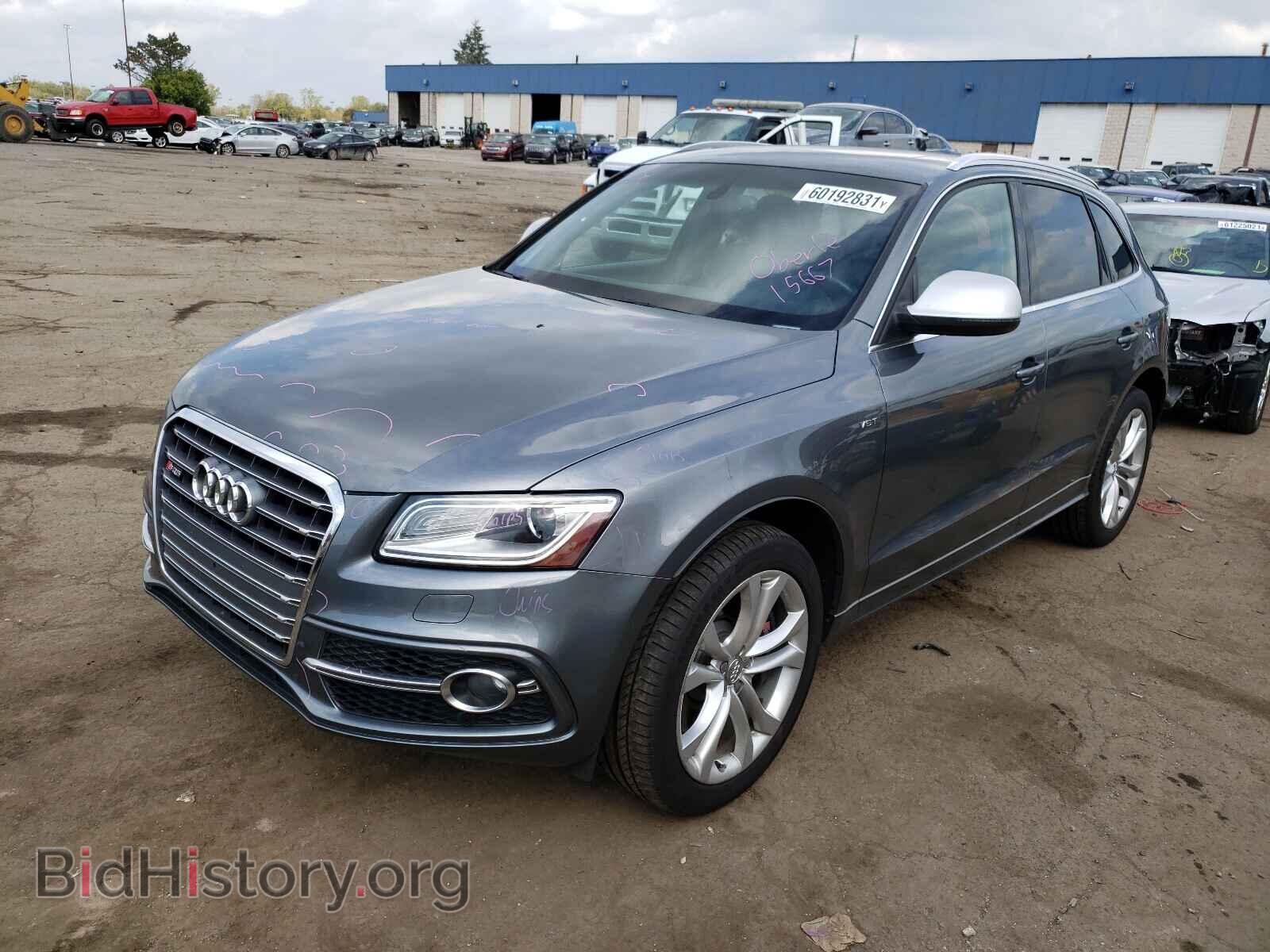 2014 AUDI SQ5 - VIN: WA1CGAFP8EA038963 - Фото 2