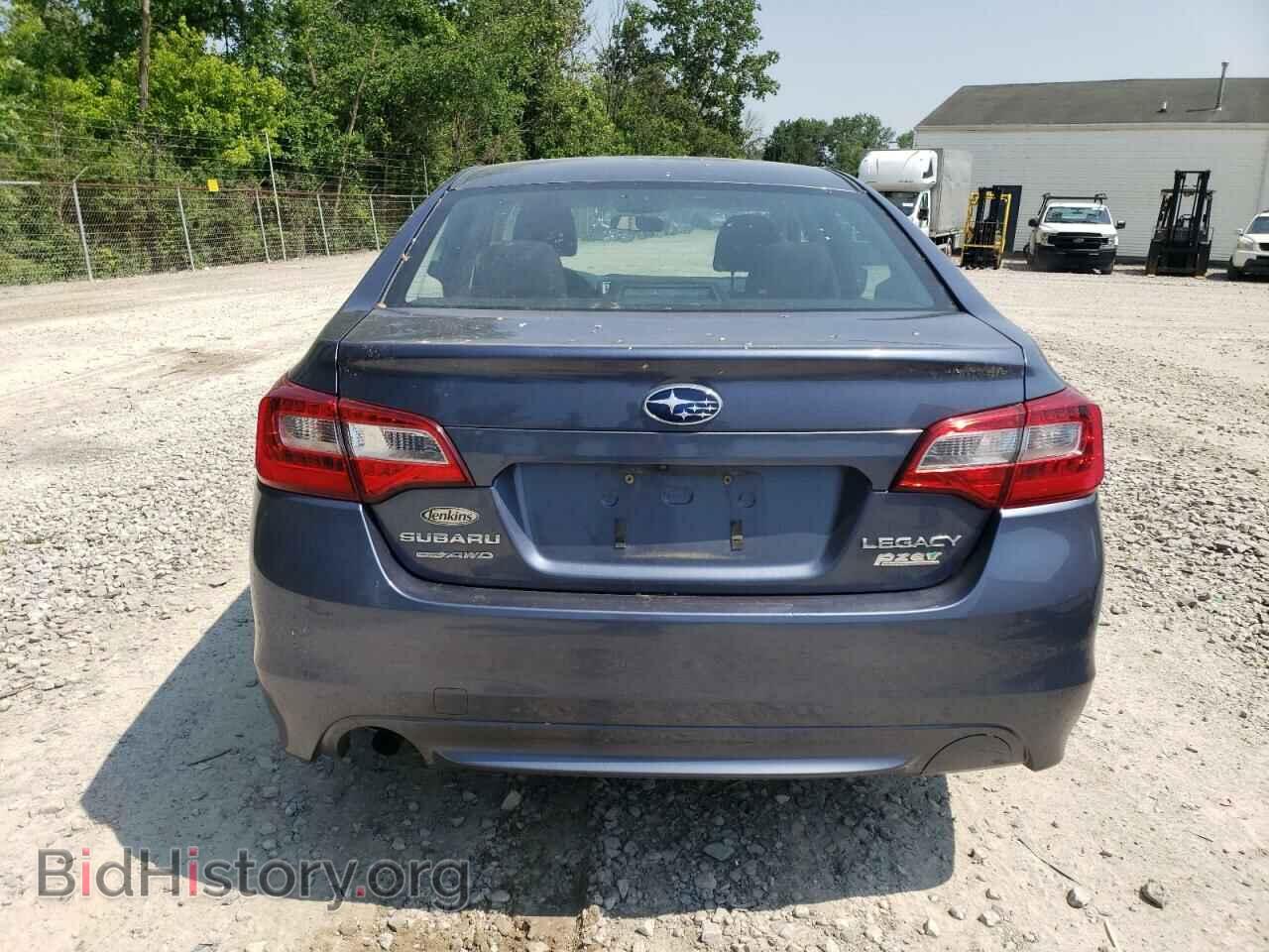 2017 SUBARU LEGACY - VIN: 4S3BNAA64H3060604 - Фото 6