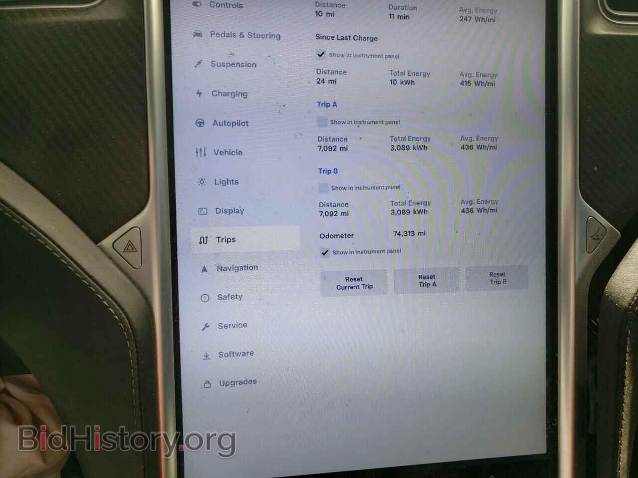 2015 TESLA MODEL S - VIN: 5YJSA1E43FF116293 - Photo 9