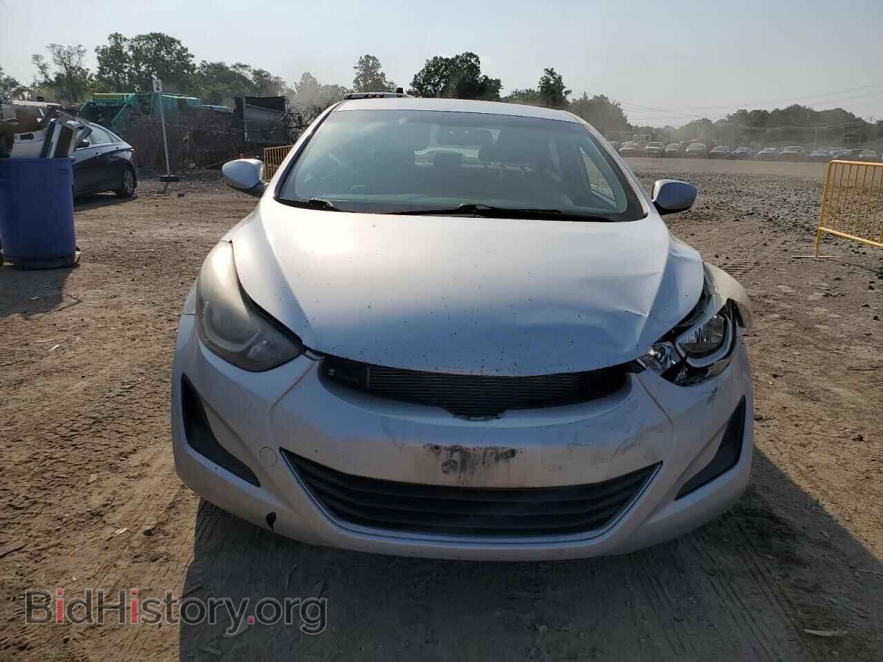 2014 HYUNDAI ELANTRA - VIN: KMHDH4AEXEU041808 - Фото 5