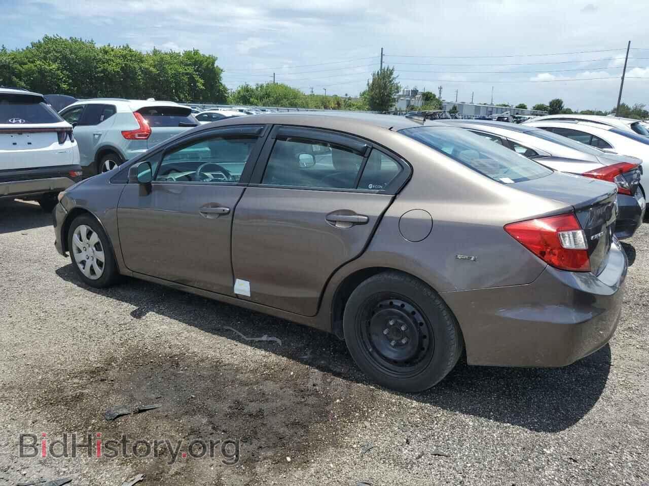 2012 HONDA CIVIC - VIN: 2HGFB2F50CH514239 - Фото 2