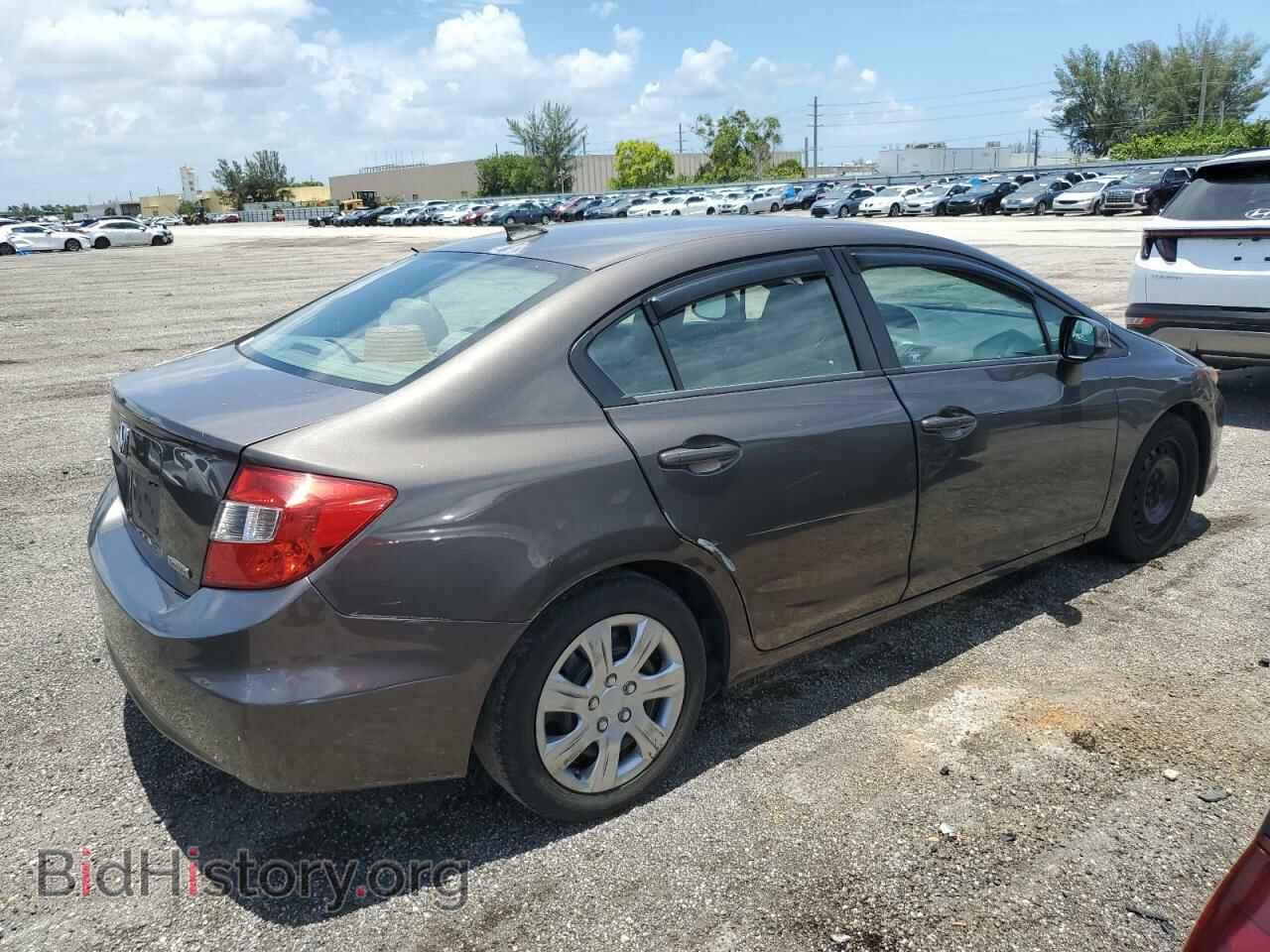 2012 HONDA CIVIC - VIN: 2HGFB2F50CH514239 - Фото 3