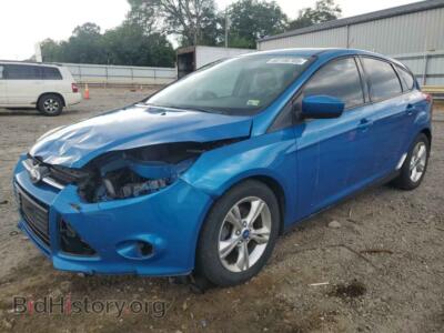 2012 Ford FOCUS SE, синий — VIN 1FAHP3K24CL172989, Copart