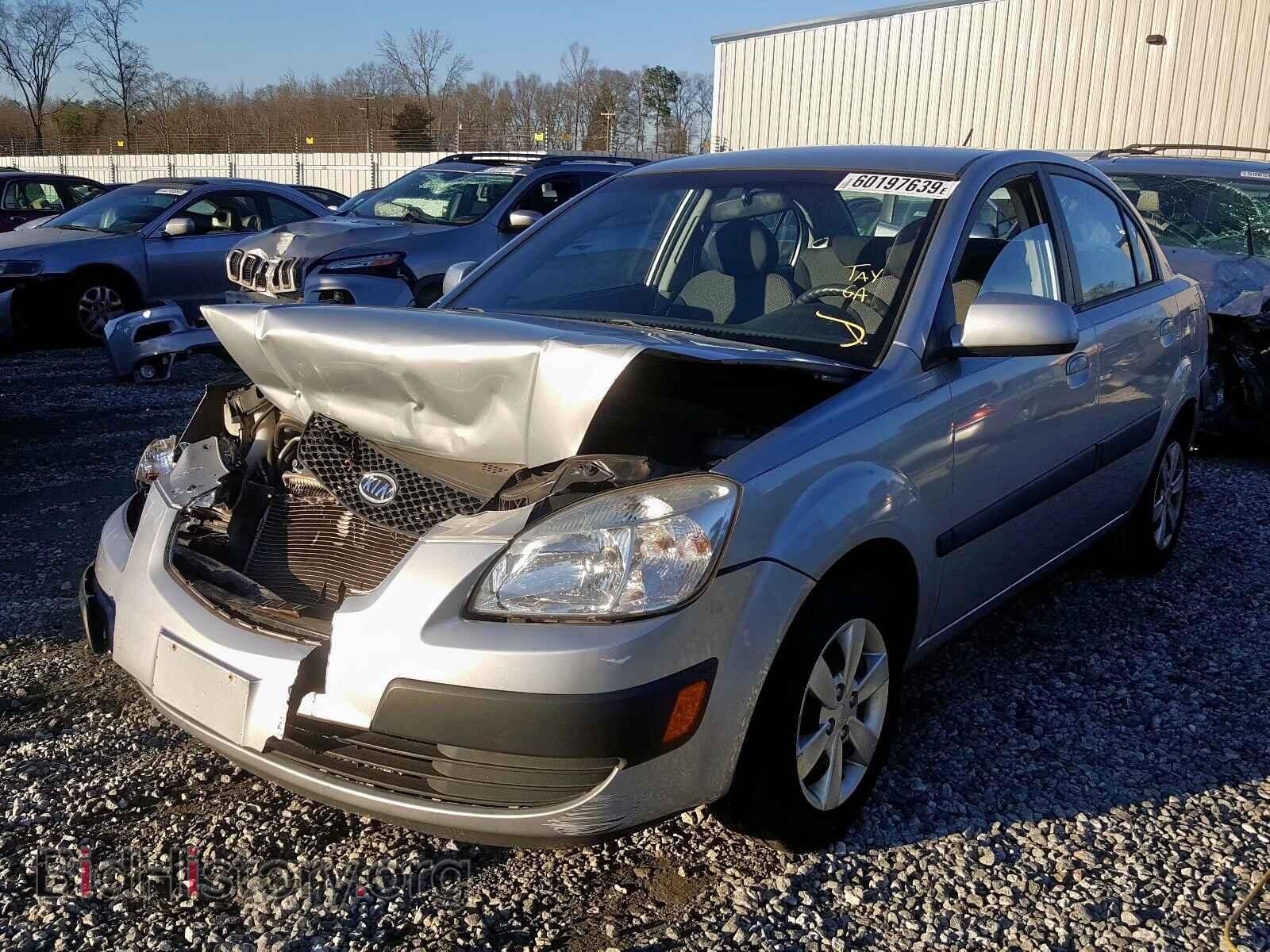 2008 KIA RIO BASE - VIN: KNADE123986406932 - Photo 2
