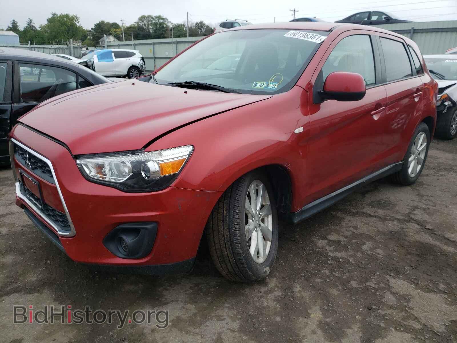 2014 MITSUBISHI OUTLANDER - VIN: 4A4AR3AU0EE007790 - Фото 2