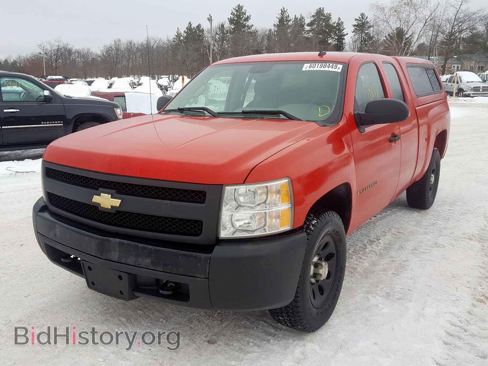2007 CHEVROLET SILVERADO - VIN: 1GCEK19C27E597524 - Фото 2