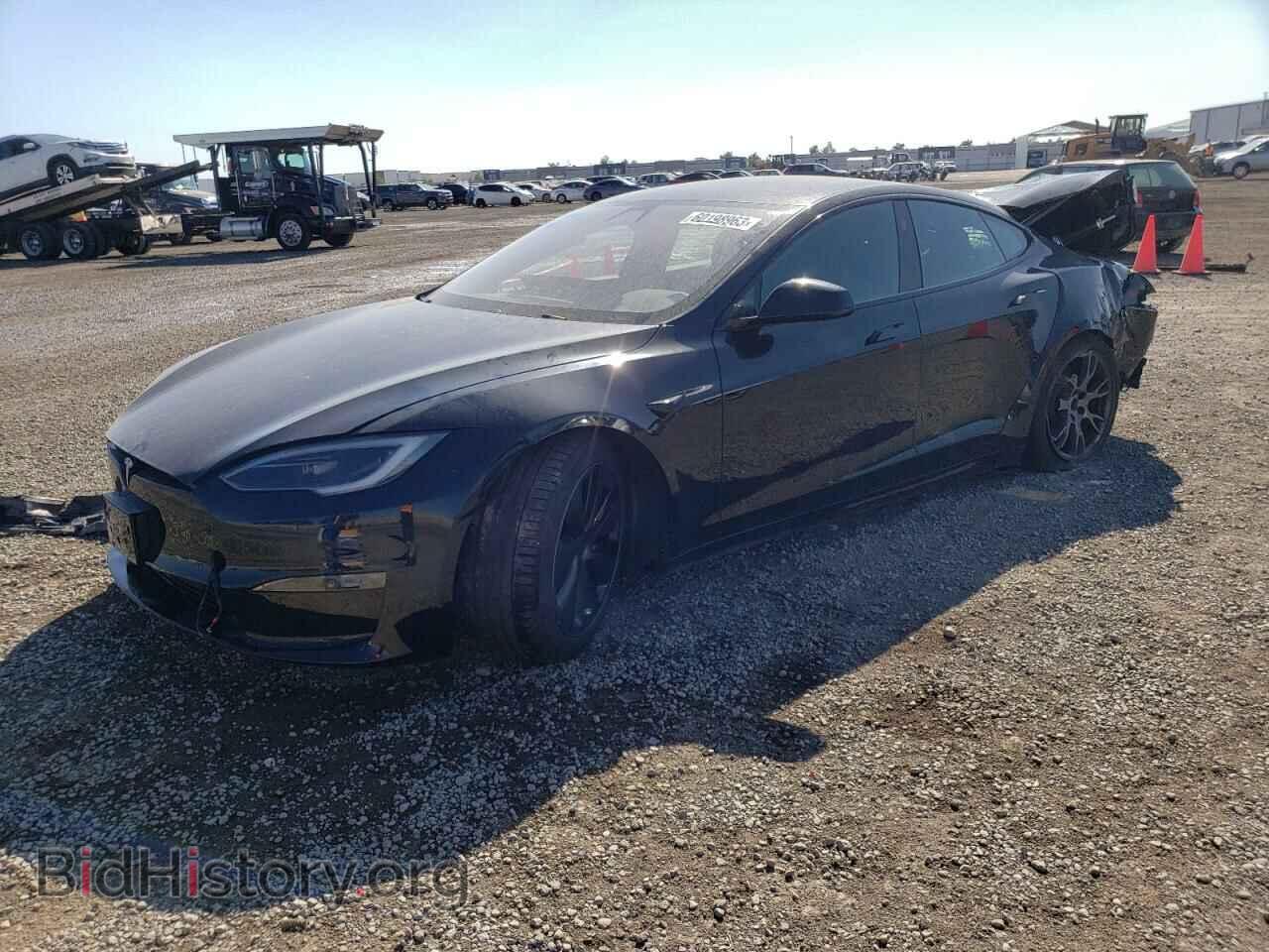 Photo 5YJSA1E57NF488520 - TESLA MODEL S 2022