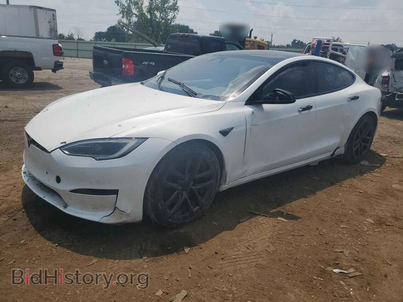 Photo 5YJSA1E52NF490384 - TESLA MODEL S 2022