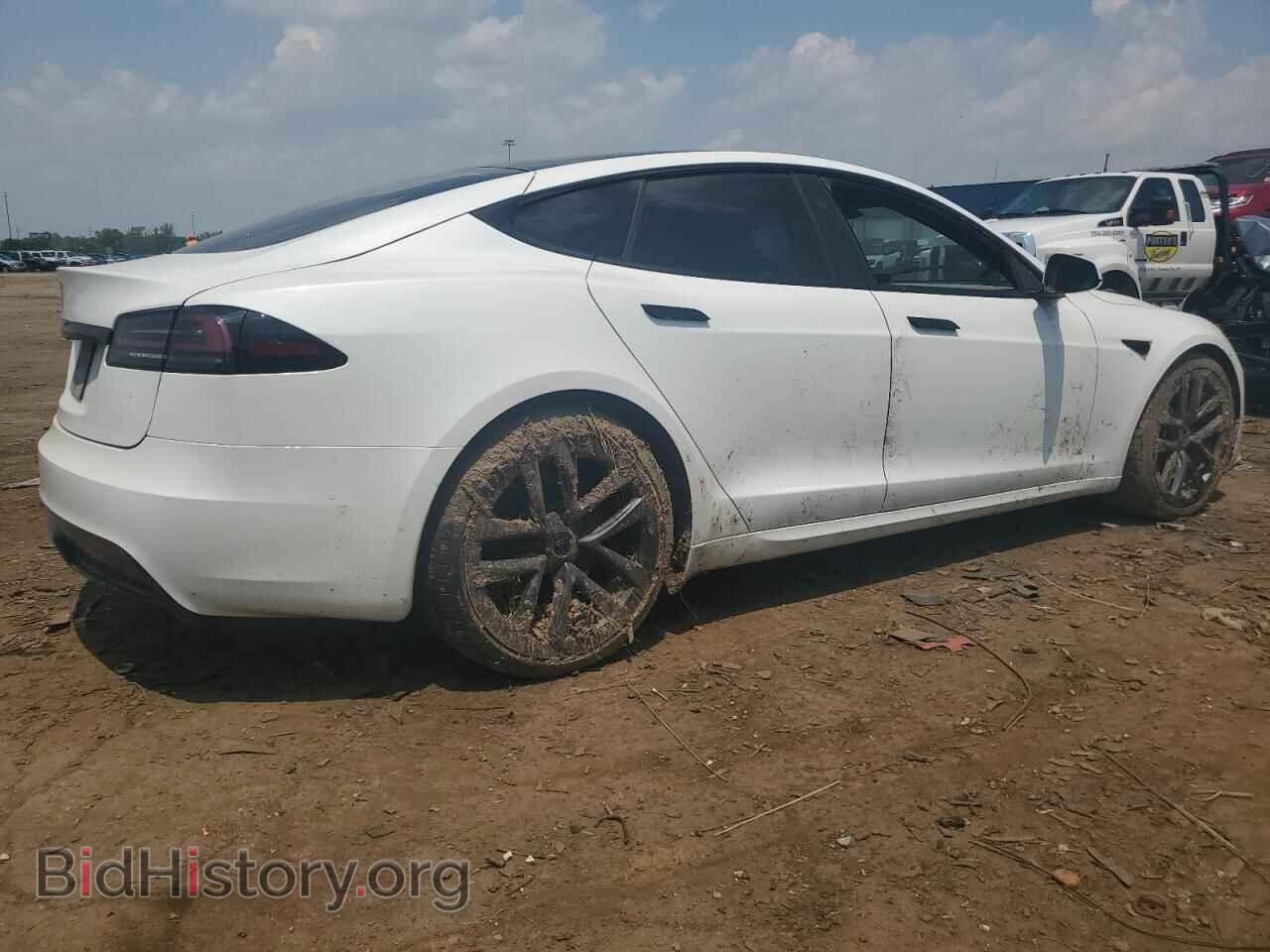 2022 TESLA MODEL S - VIN: 5YJSA1E52NF490384 - Фото 3
