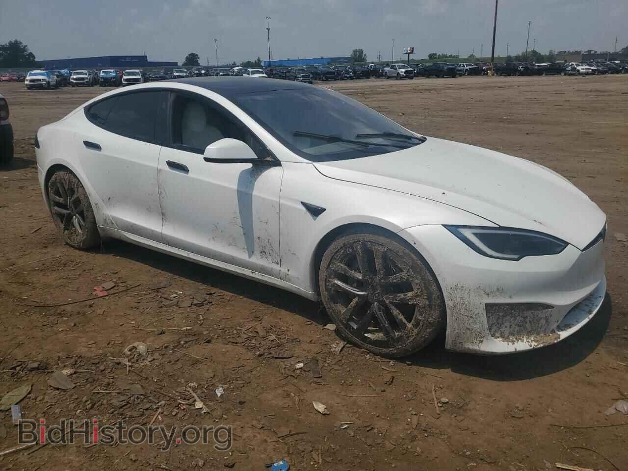 2022 TESLA MODEL S - VIN: 5YJSA1E52NF490384 - Фото 4