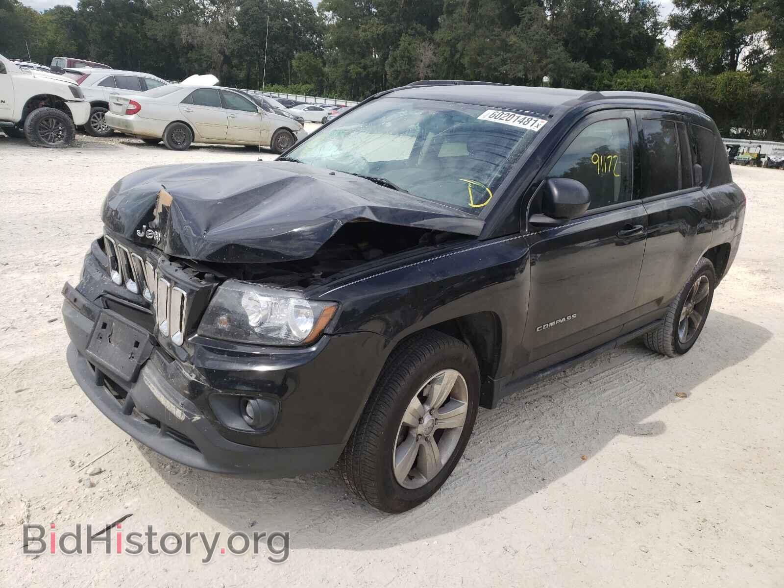 2016 JEEP COMPASS - VIN: 1C4NJDBB9GD692030 - Фото 2