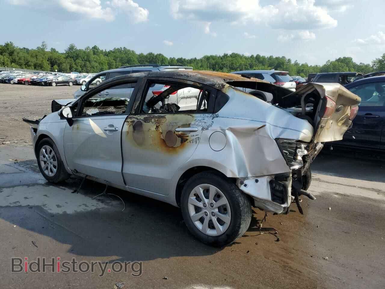 2015 KIA RIO - VIN: KNADM4A38F6435048 - Фото 2