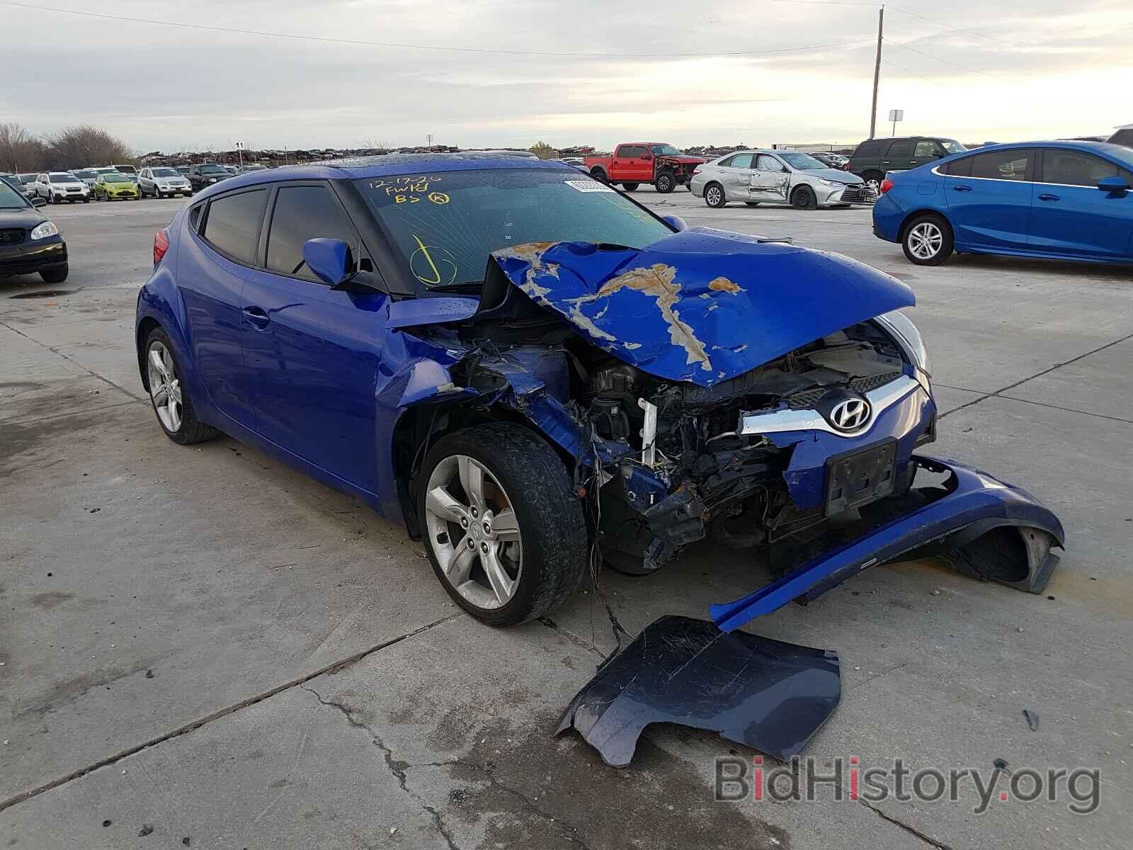 Photo KMHTC6AD1EU216959 - HYUNDAI VELOSTER 2014