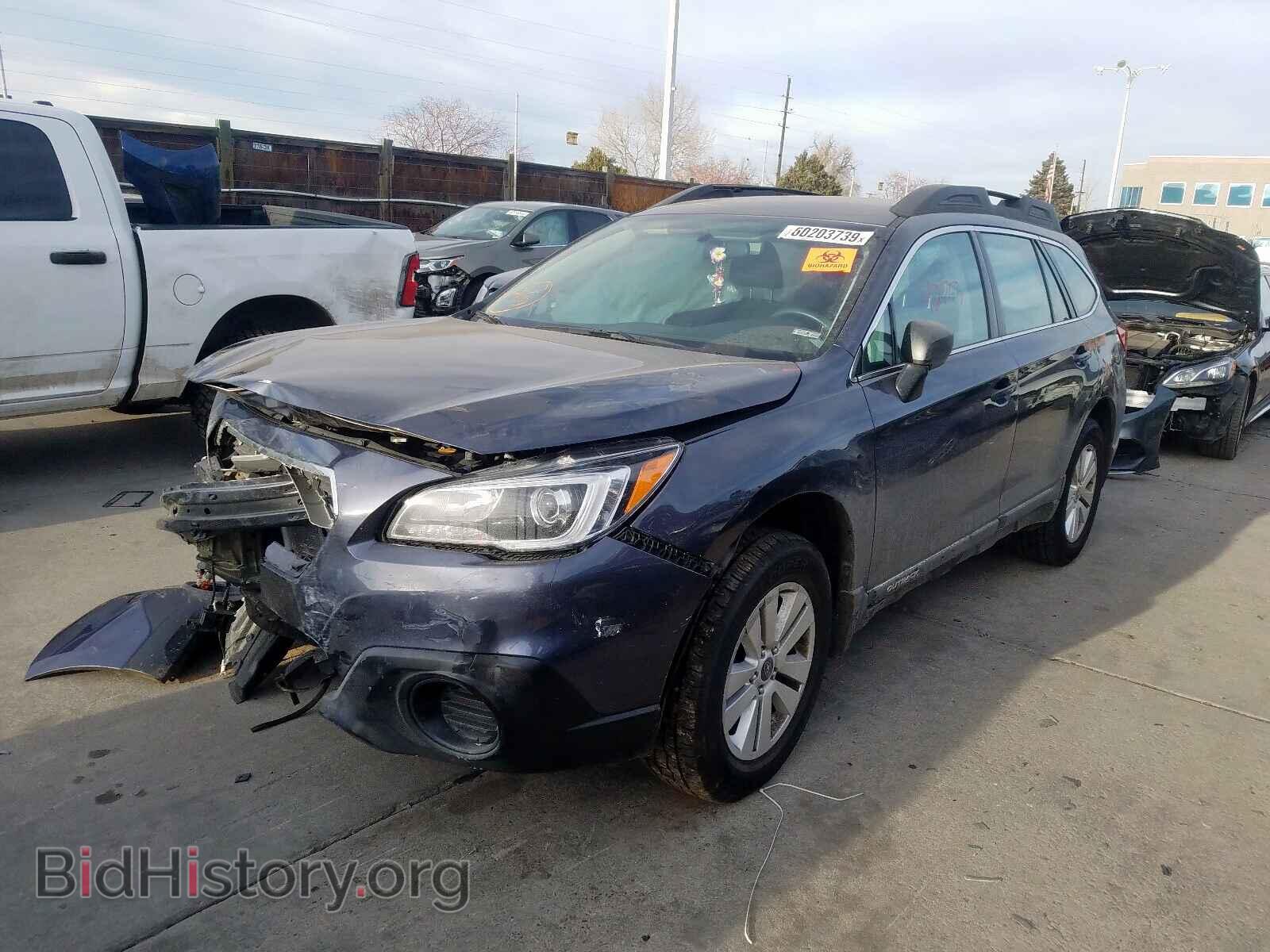 2017 SUBARU OUTBACK - VIN: 4S4BSAAC2H3382488 - Фото 2