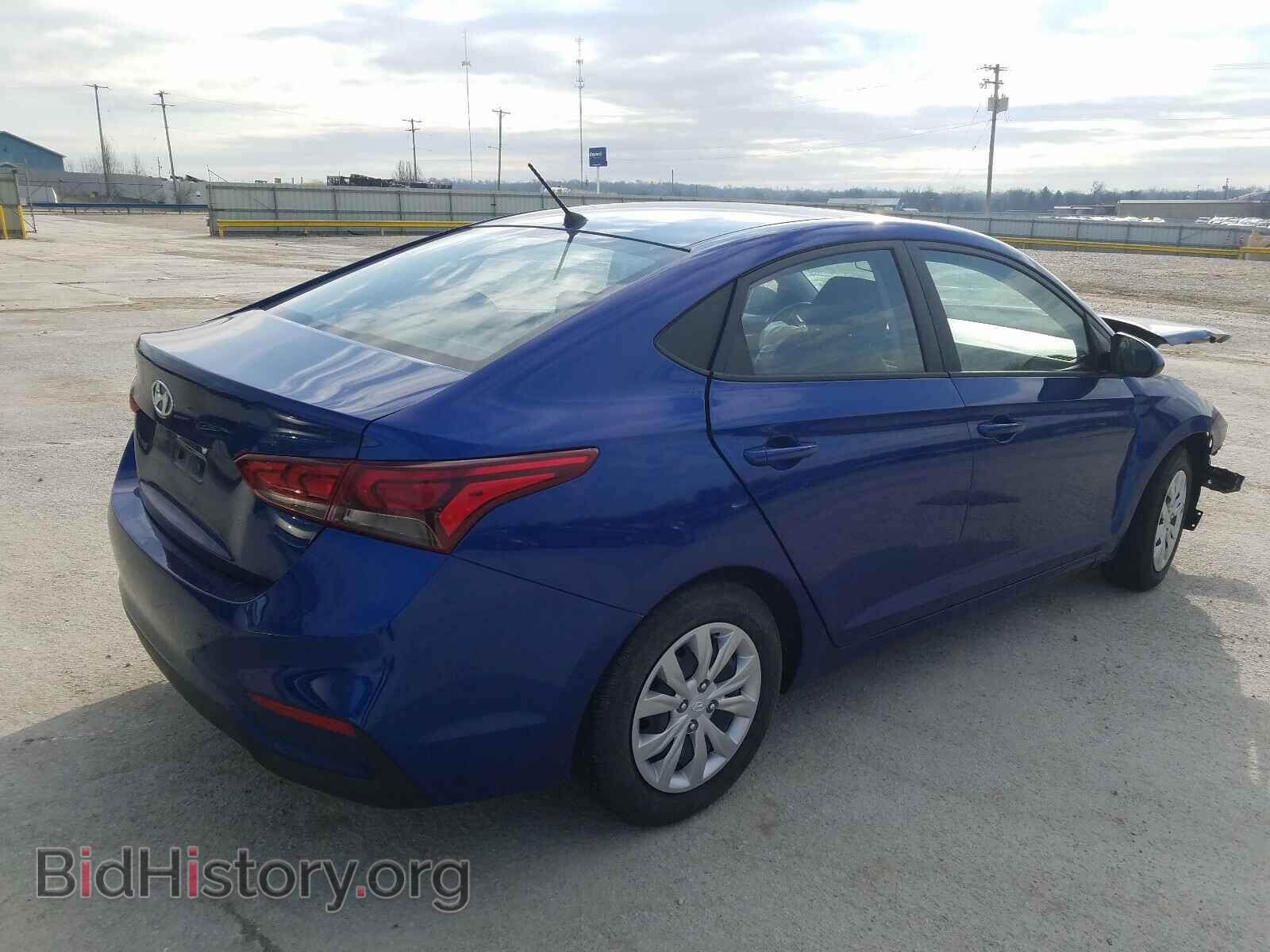 2020 HYUNDAI ACCENT - VIN: 3KPC24A61LE106910 - Фото 4
