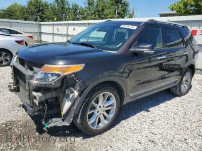 2013 Ford EXPLORER Limited, черный — VIN 1FM5K8F84DGB56515, Copart