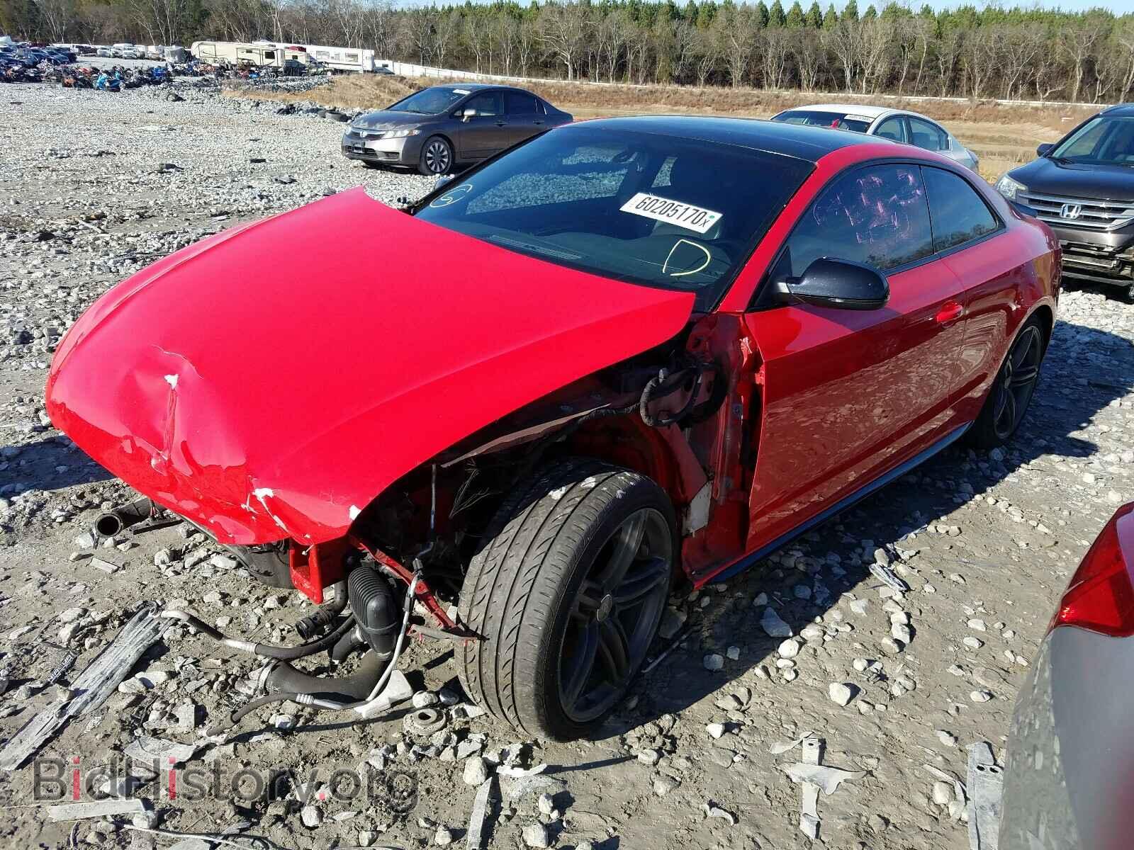 2014 AUDI A5 - VIN: WAUSFAFR5EA066822 - Фото 2