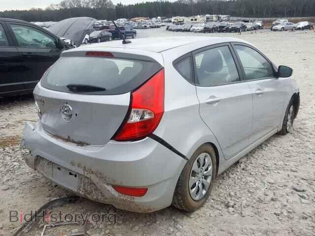 2017 HYUNDAI ACCENT - VIN: KMHCT5AE7HU343917 - Фото 4