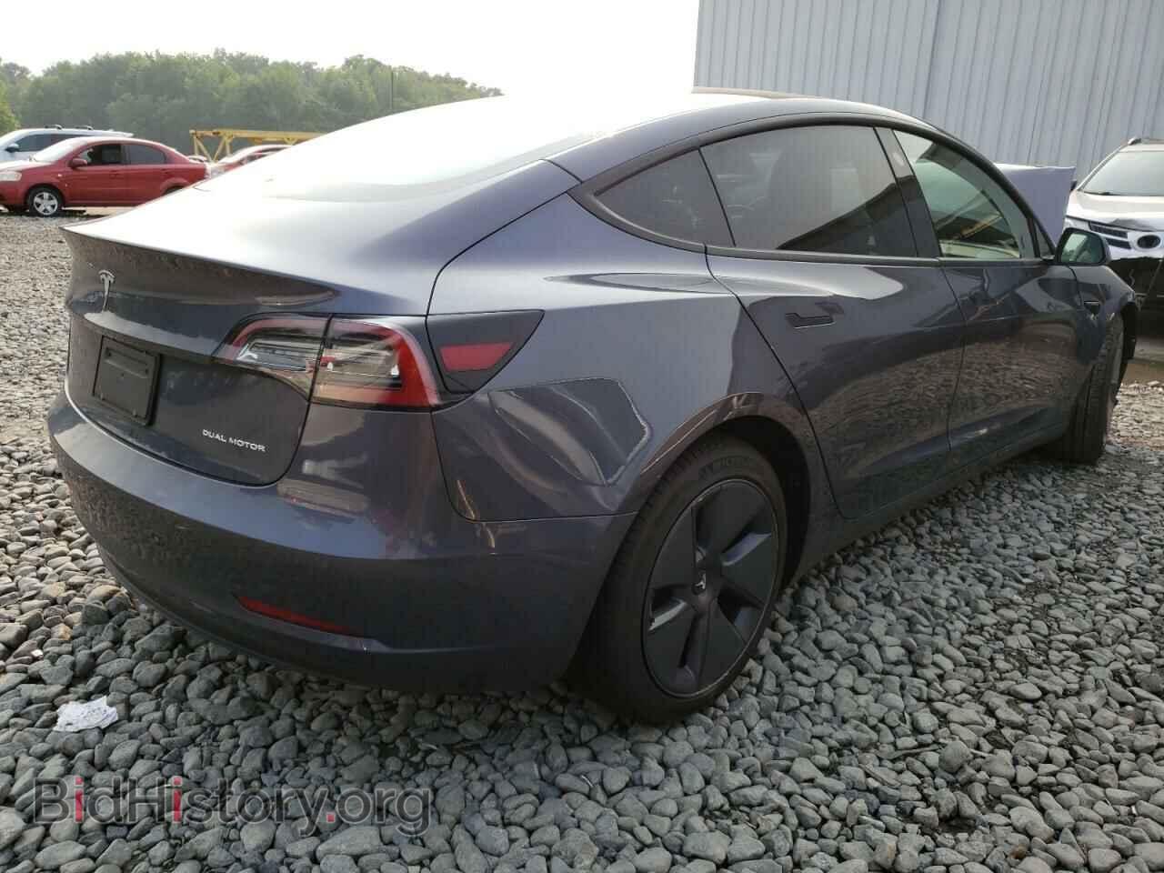 2022 TESLA MODEL 3 - VIN: 5YJ3E1EB9NF184183 - Фото 3