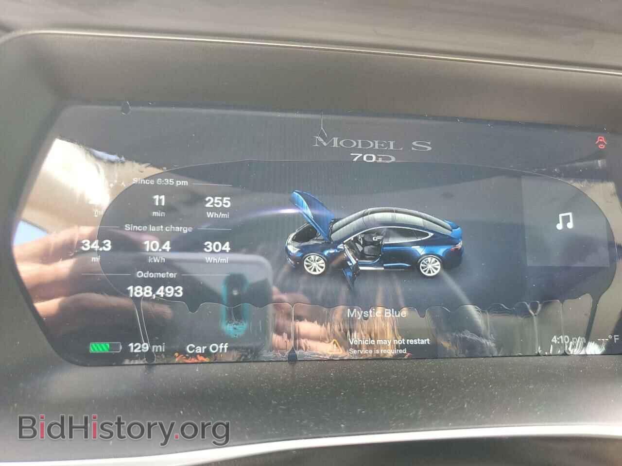 2015 TESLA MODEL S - VIN: 5YJSA1E25FF115953 - Фото 9