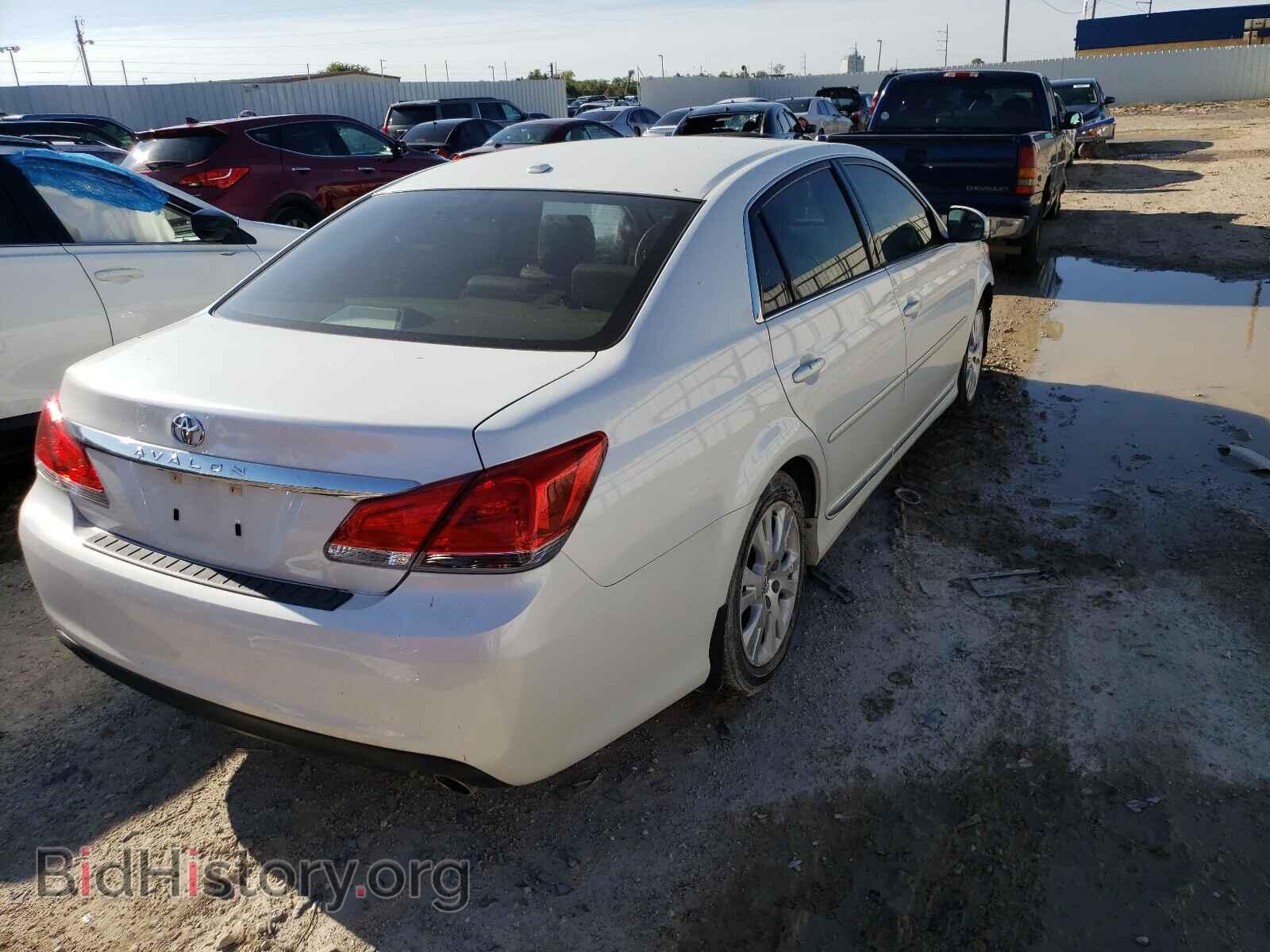 2012 TOYOTA AVALON - VIN: 4T1BK3DB7CU458773 - Фото 4