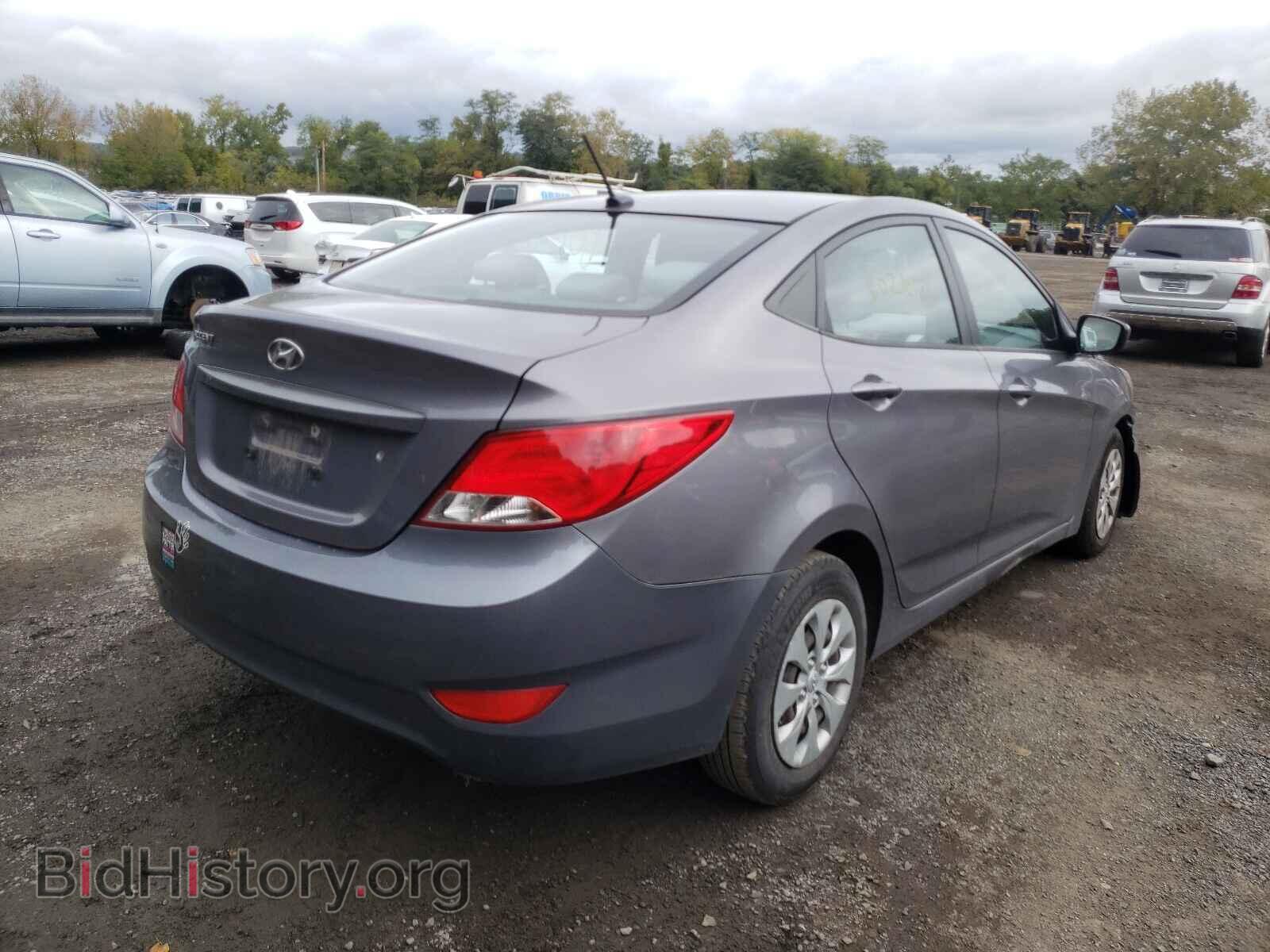 2015 HYUNDAI ACCENT - VIN: KMHCT4AE1FU820252 - Фото 4