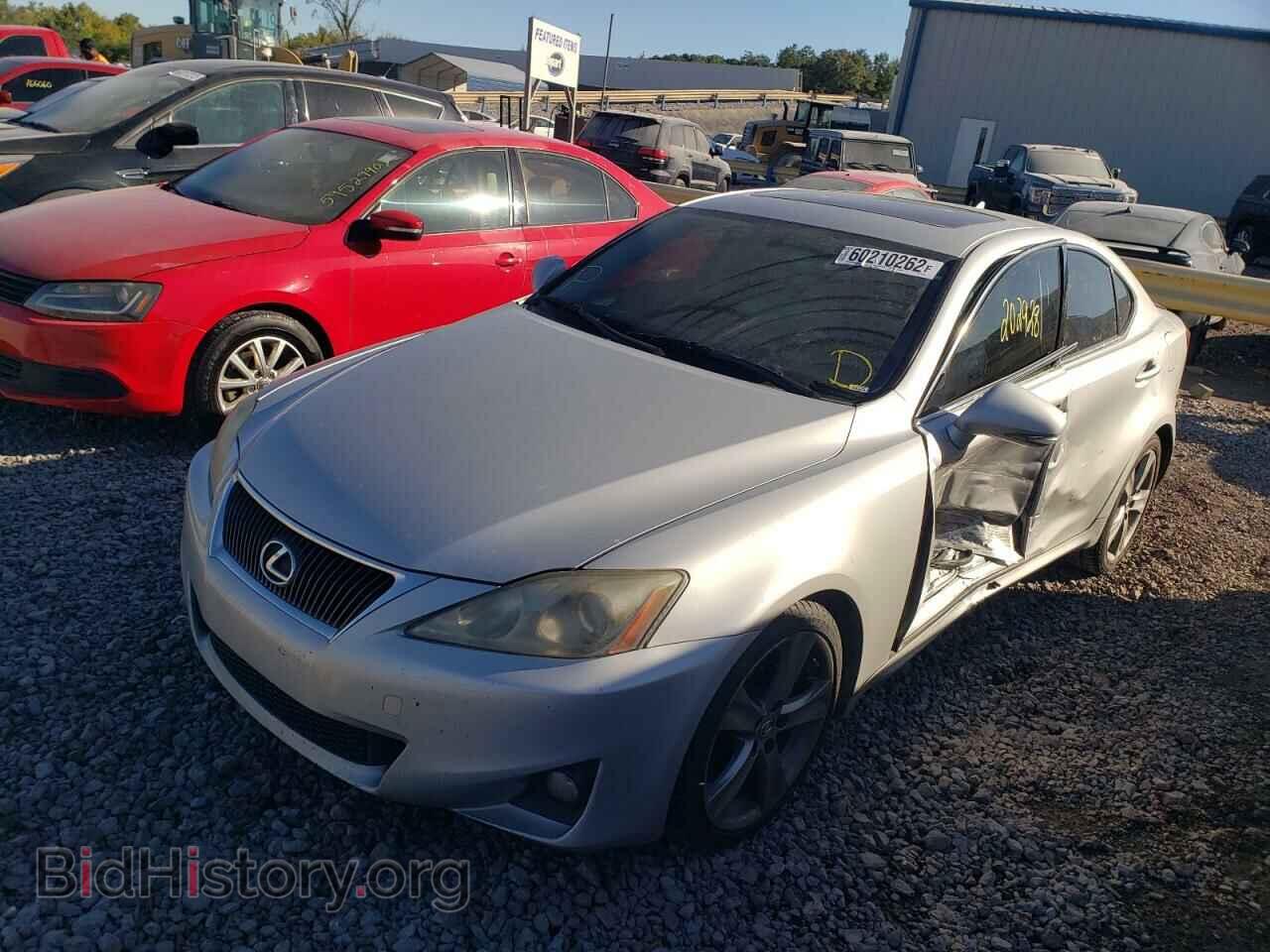 2012 LEXUS IS - VIN: JTHBF5C27C5174820 - Фото 2