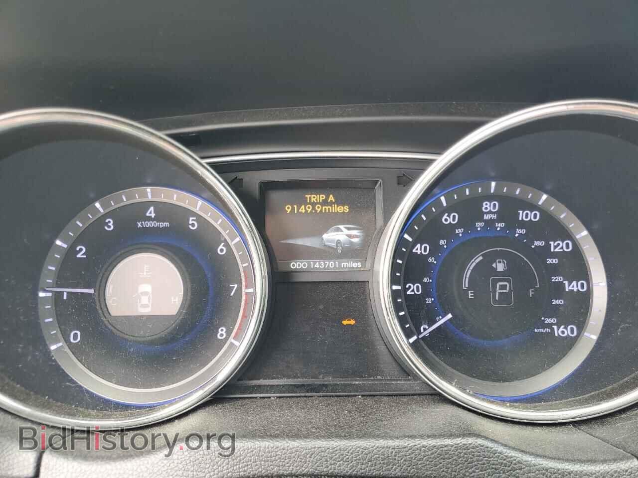 2014 HYUNDAI SONATA - VIN: 5NPEC4ABXEH856470 - Фото 9