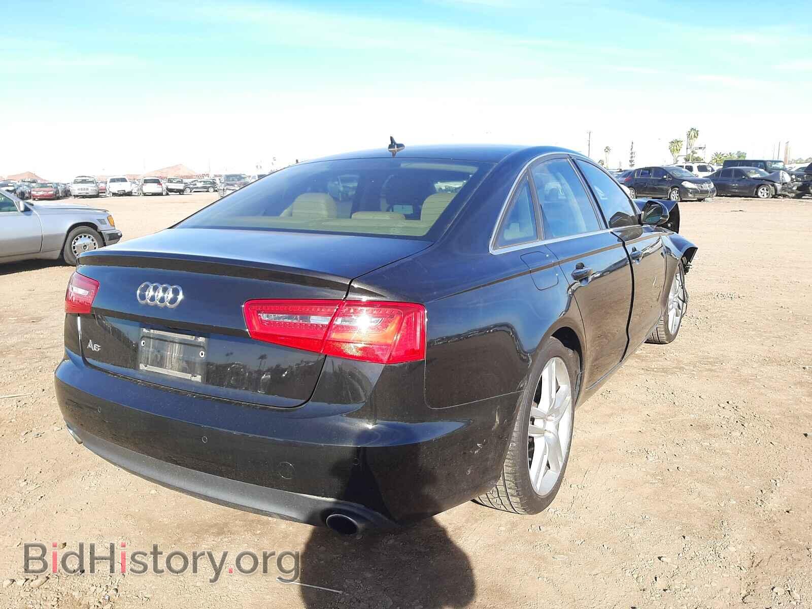 2014 AUDI A6 - VIN: WAUGFAFC5EN063199 - Фото 4