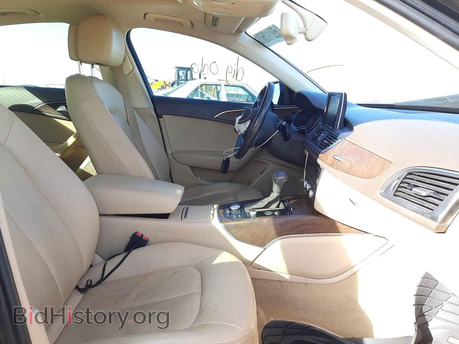 2014 AUDI A6 - VIN: WAUGFAFC5EN063199 - Фото 5