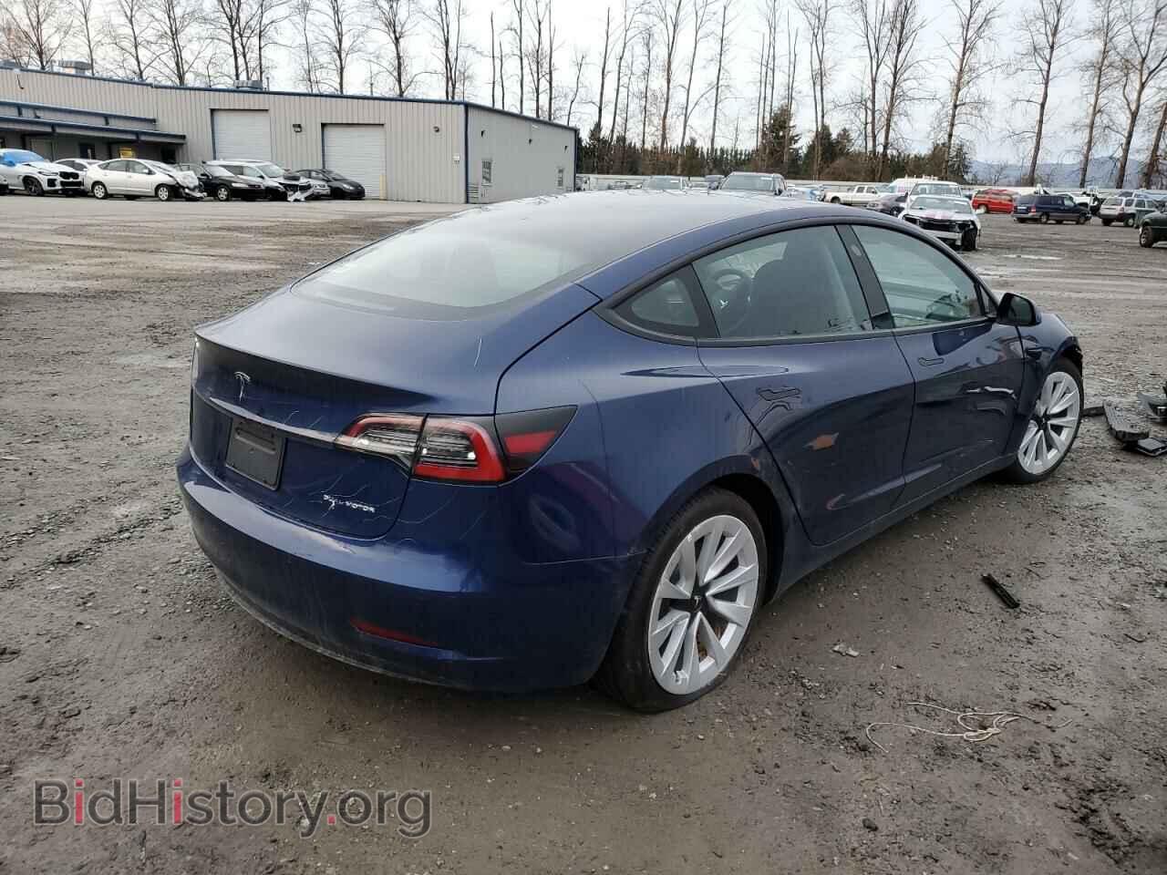 2022 TESLA MODEL 3 - VIN: 5YJ3E1EBXNF191093 - Photo 4