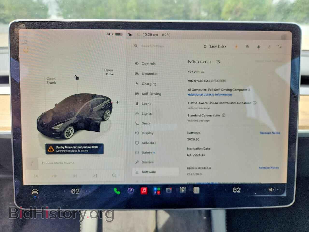 2022 TESLA MODEL 3 - VIN: 5YJ3E1EA5NF190098 - Photo 9