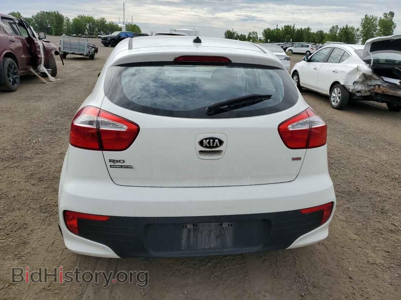 2016 KIA RIO - VIN: KNADM5A36G6741074 - Фото 6