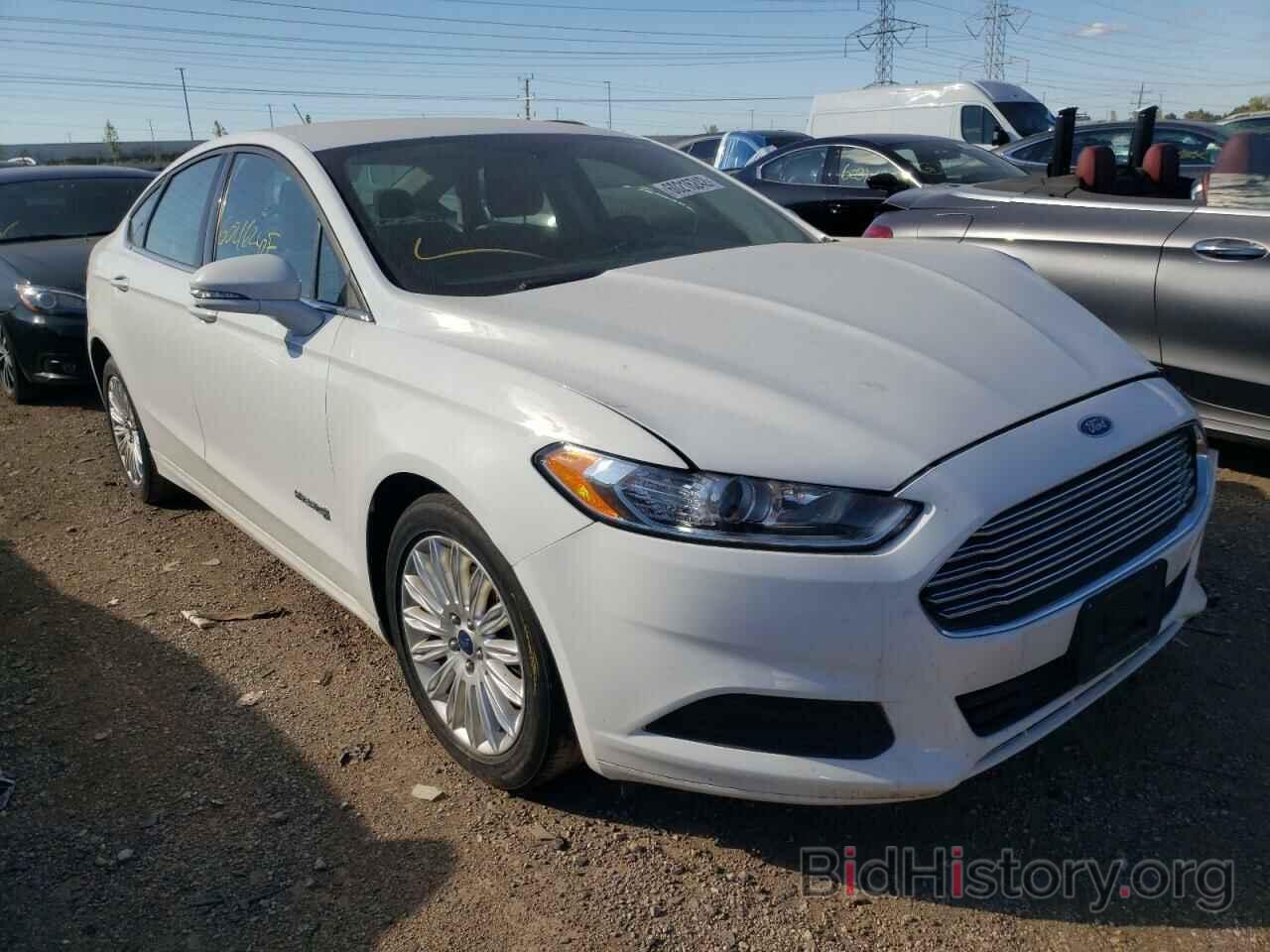 Photo 3FA6P0LU4DR380461 - FORD FUSION 2013