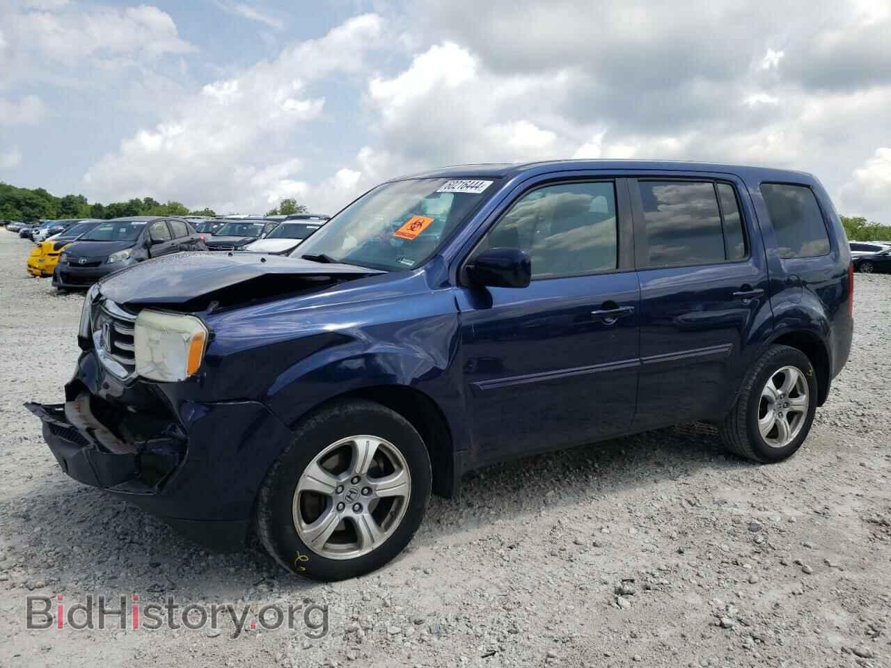 Photo 5FNYF4H50DB048727 - HONDA PILOT 2013