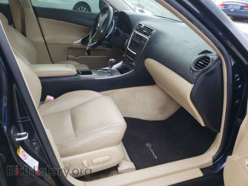 2007 Lexus IS (VIN JTHBK262372042702) — фото 5 из 10